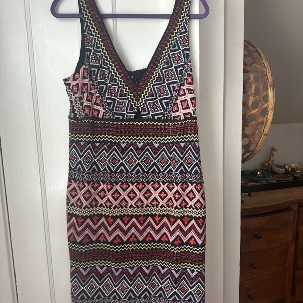 Vibrant Patterned Dress